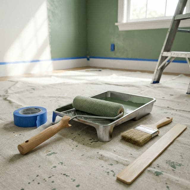Preparing Your Home for Professional Painting: A Simple Guide