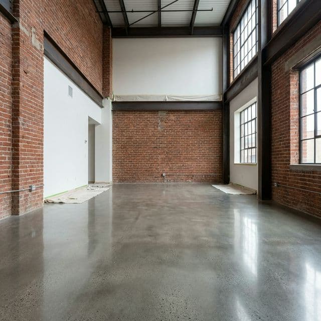 Before painting: Warehouse Conversion Painting in Shoreditch in Shoreditch, London